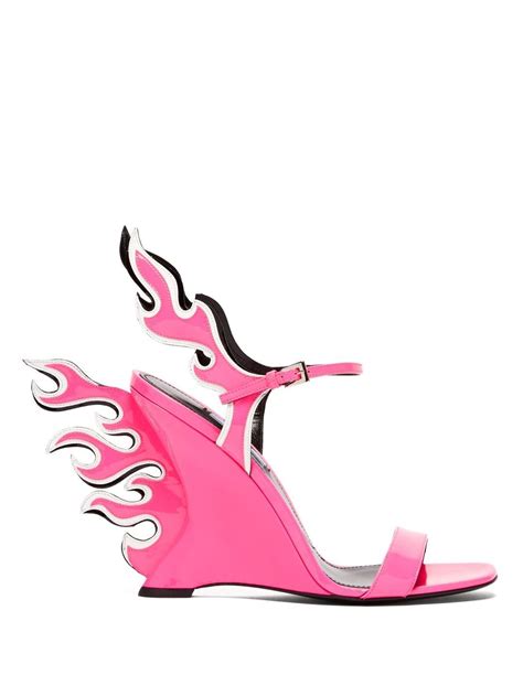 prada heels fire|prada high heels platform.